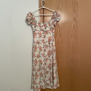 Women’s Floral | Midi Dress